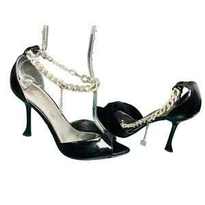 Guess women’s high heel shoes size 8.5 rhynestone straps gorgeous